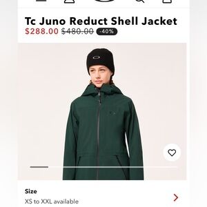 Oakley shell ski/snowboard jacket (long)